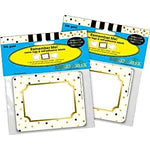 Barker Creek Self-adhesive Gold School Name Tags, 2.75" x 3.5", 90/Set (BC3767)