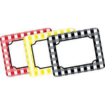 Barker Creek Self-adhesive Buffalo Plaid School Name Tags, 2.75" x 3.5", 90/Set (BC3770)
