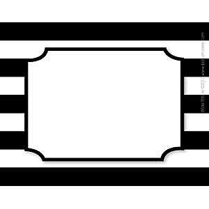 Barker Creek Self-adhesive Wide Stripes School Name Tags, 2.75" x 3.5", 90/Set (BC3773)