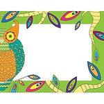 Barker Creek Self-adhesive Bohemian Animals School Name Tags, 2.75" x 3.5", 90/Set (BC3774)