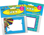 Barker Creek Self-adhesive Bohemian & Bohemian Animals School Name Tags, 2.75" x 3.5", 90/Set (BC3778)