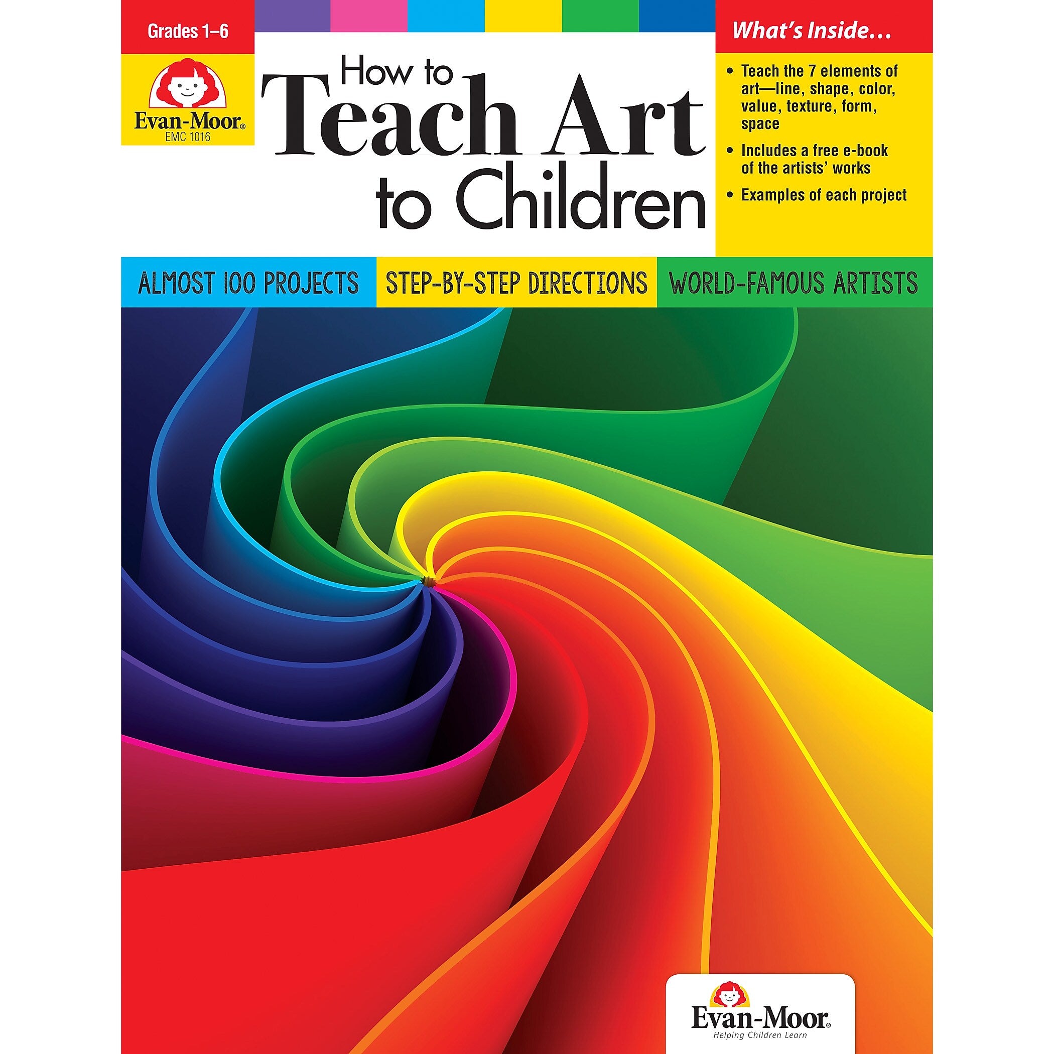 Evan-Moor How to Teach Art to Children, Grades K-6 (EMC1016)