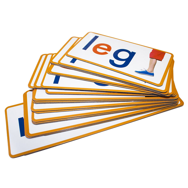 Junior Learning CVC Magnetic Word Strips, Grades K-4, Pack of 24 (JRL198)