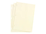 Wilson Jones Ledger Paper, 8.5" x 11", Ivory, 100 Sheets/Box (W901-10)