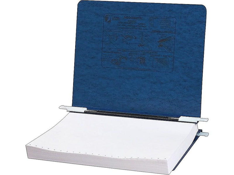 ACCO Presstex 6" Ringless Hanging Binder, Dark Blue (54123)