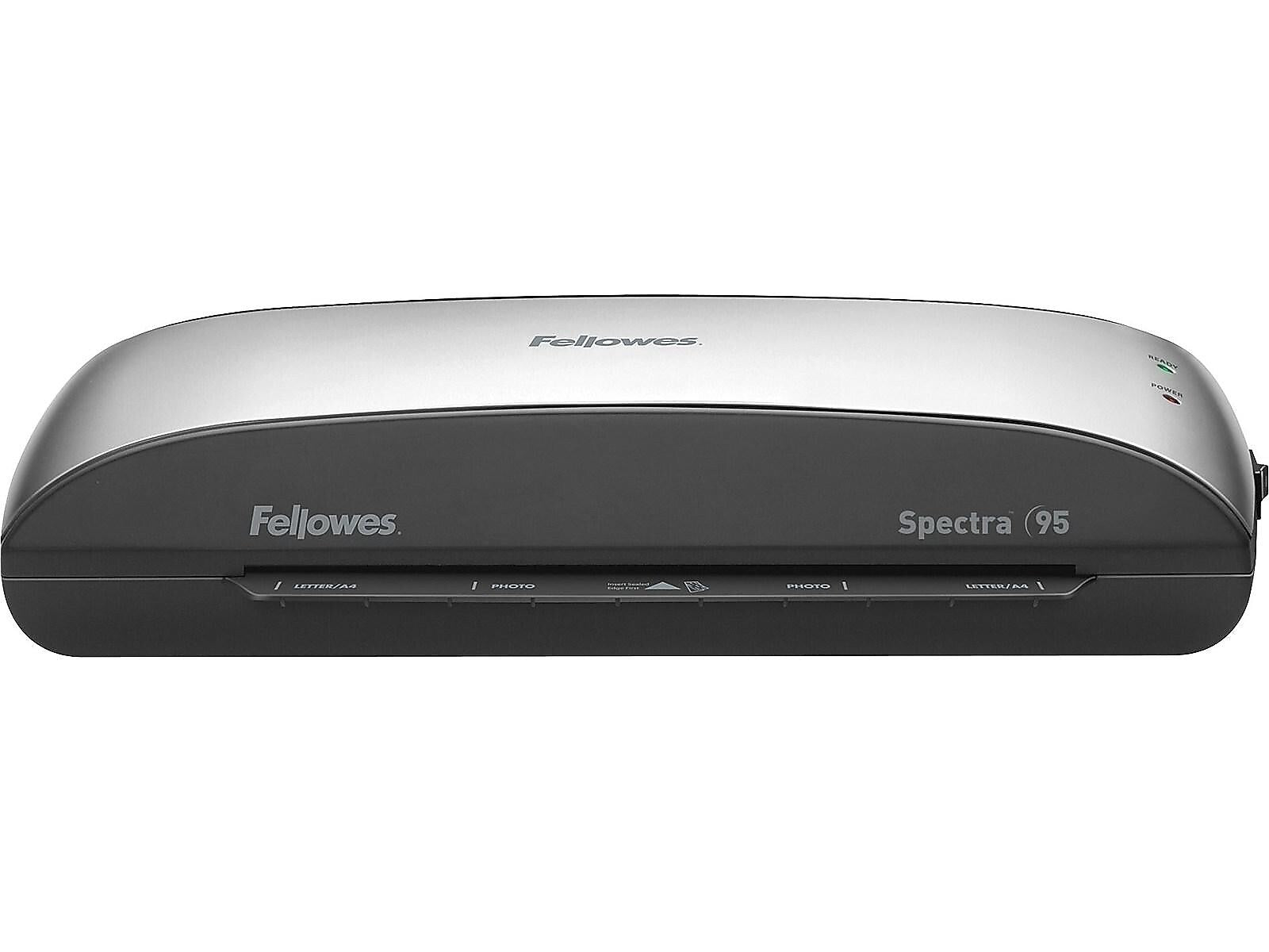 Fellowes Spectra 95 Thermal Laminator, 9.5" Width, Silver/Black (5738201)