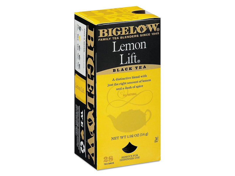 Bigelow Lemon Lift Black Tea Bags, 28/Box (BTC10342)
