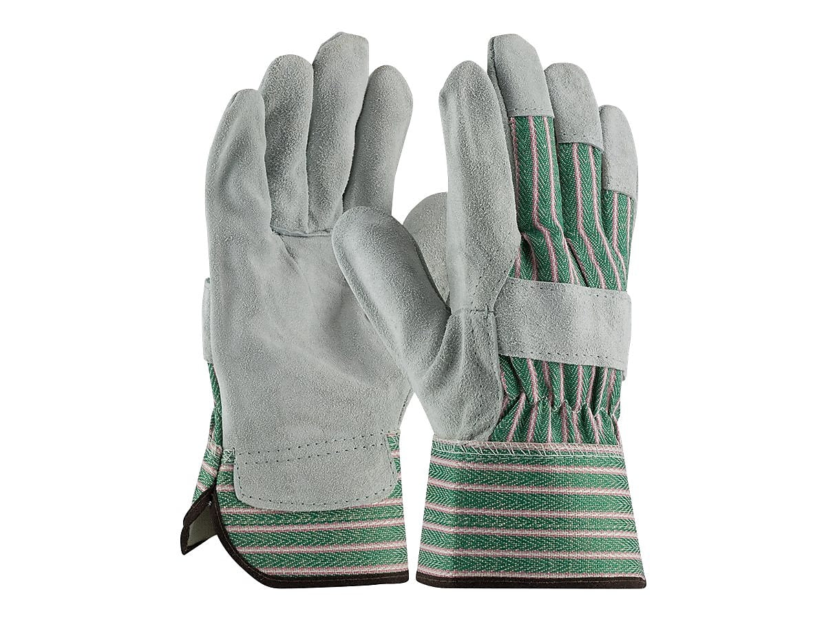 PIP Bronze Series Leather/Fabric Gloves, Multicolor, 12 Pairs/Pack (83-6563/L)