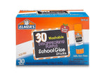 Elmer's School Washable Glue Sticks, 0.24 oz., Purple, 30/Pack (2159542)