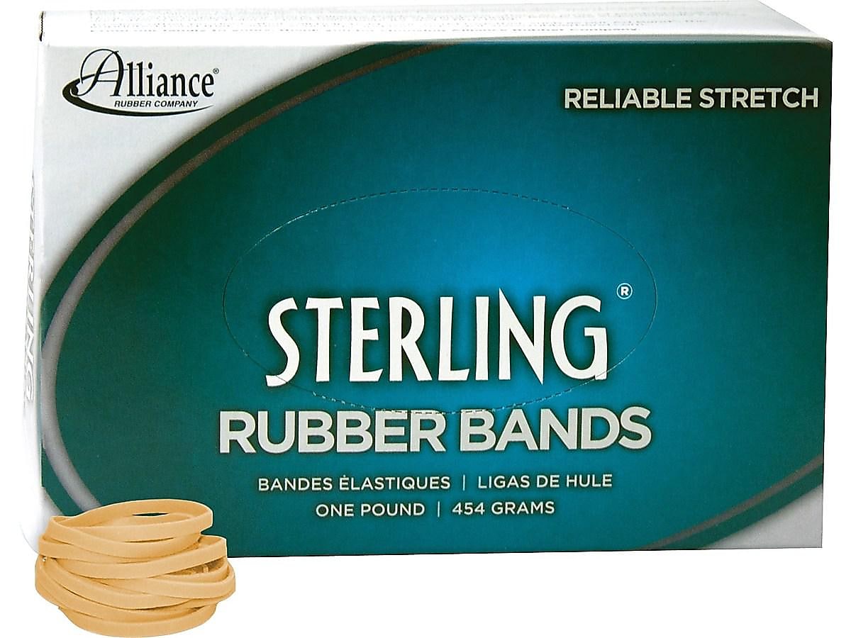 Alliance Sterling Multi-Purpose #32 Rubber Bands, 3" x 1/8", 950/Box (24325)