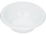 Table Mate Plastic Standard Bowls, 5 Oz., White, 125/Pack (TBL-5244)
