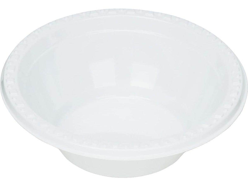 Table Mate Plastic Standard Bowls, 5 Oz., White, 125/Pack (TBL-5244)