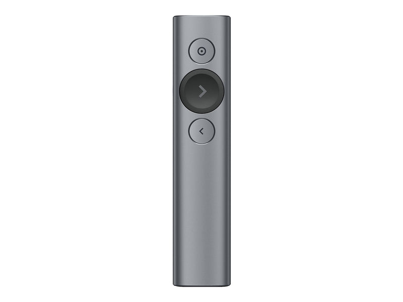 Logitech Spotlight Presenter Remote Control, Slate (910-004654)