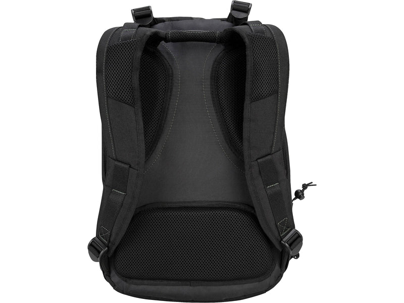 Targus Spruce EcoSmart Backpack, Black/Green (TBB013US)