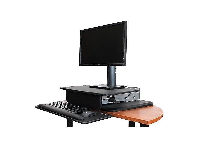 StarTech 26.8"W Adjustable Riser, Laminate Wood (ARMSTS)