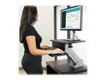 StarTech 26.8"W Adjustable Riser, Laminate Wood (ARMSTS)