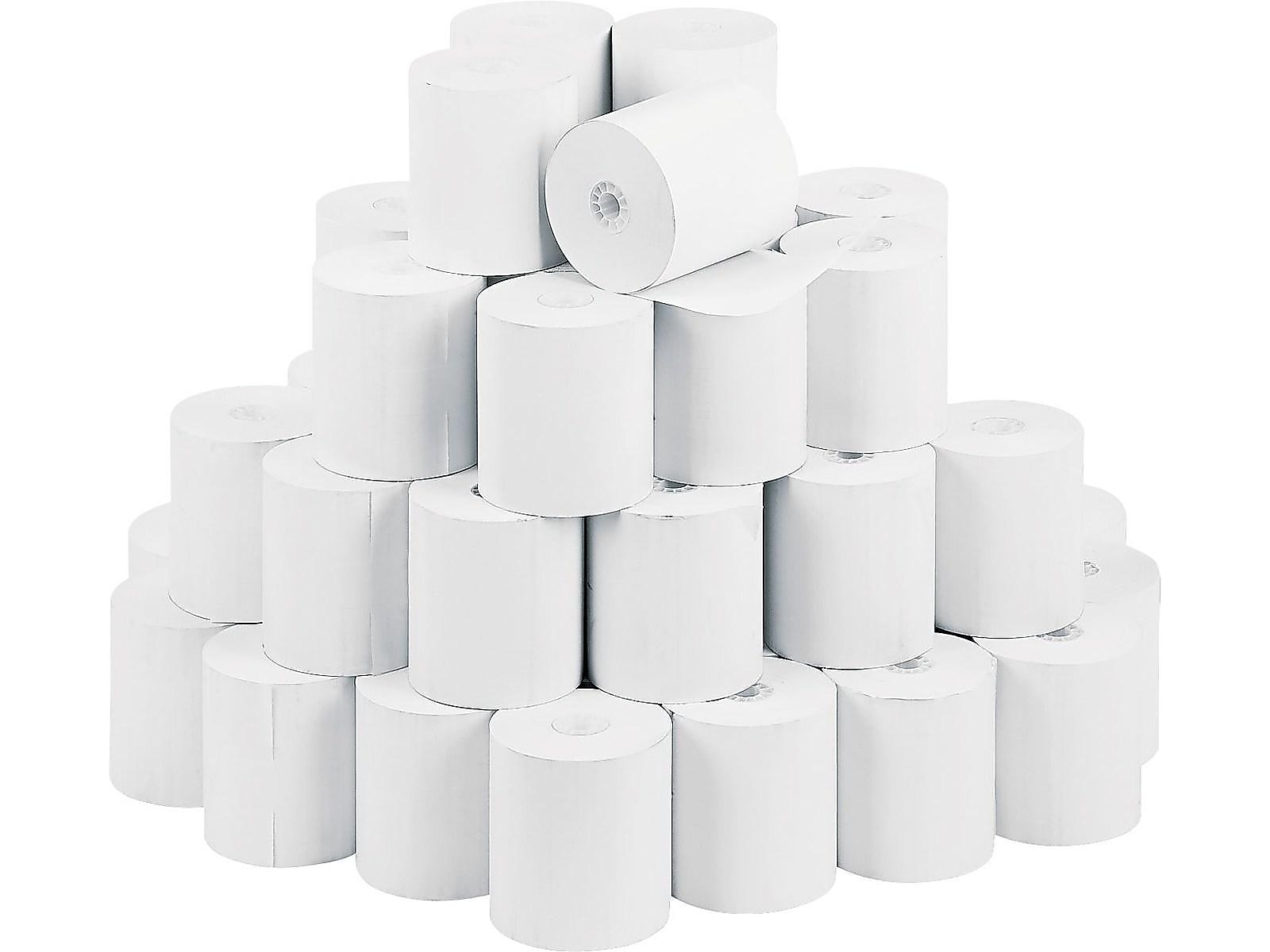 PM Company Thermal Cash Register Paper Rolls, 3 1/8" x 230', BPA Free, 50 Rolls/Pack (9078-0565)