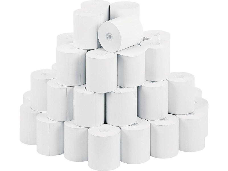 PM Company Thermal Cash Register Paper Rolls, 3 1/8" x 230', BPA Free, 50 Rolls/Pack (9078-0565)