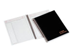 TOPS JEN Subject Notebooks, 6.75" x 8.5", Cornell, 84 Sheets, Black (63827)