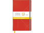 TOPS Oxford Idea Collective Journal, 5" x 8.25", Wide Ruled, Red, 240 Pages (56873)