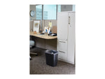 Rubbermaid Plastic Trash Can, 7 Gallon, Black (295600BK)