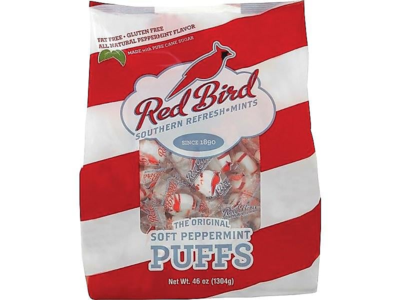 Red Bird Puffs Peppermint Mints, 46 oz. (PDM6240RWP)