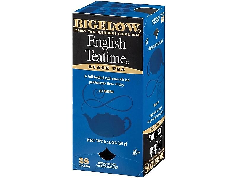 Bigelow English Teatime Black Tea Bags, 28/Box (RCB003451)