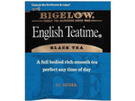 Bigelow English Teatime Black Tea Bags, 28/Box (RCB003451)