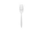 Berkley Square Individually Wrapped Polypropylene Forks, Medium-Weight, White, 1000/Carton (1102000)