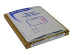 C-Line Time's Up! Sticker Name Tags/Labels, White/Blue, 150/Box (97009)