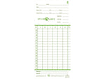 Pyramid Time Cards for 2600, 2650, 2650Pro, 6200 and 6400 Time Clocks, 100/Pack (42415)
