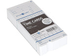 Pyramid Time Cards for 2600, 2650, 2650Pro, 6200 and 6400 Time Clocks, 100/Pack (42415)