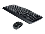 Logitech Desktop MK320 Wireless Keyboard & Mouse, Black (920-002836)