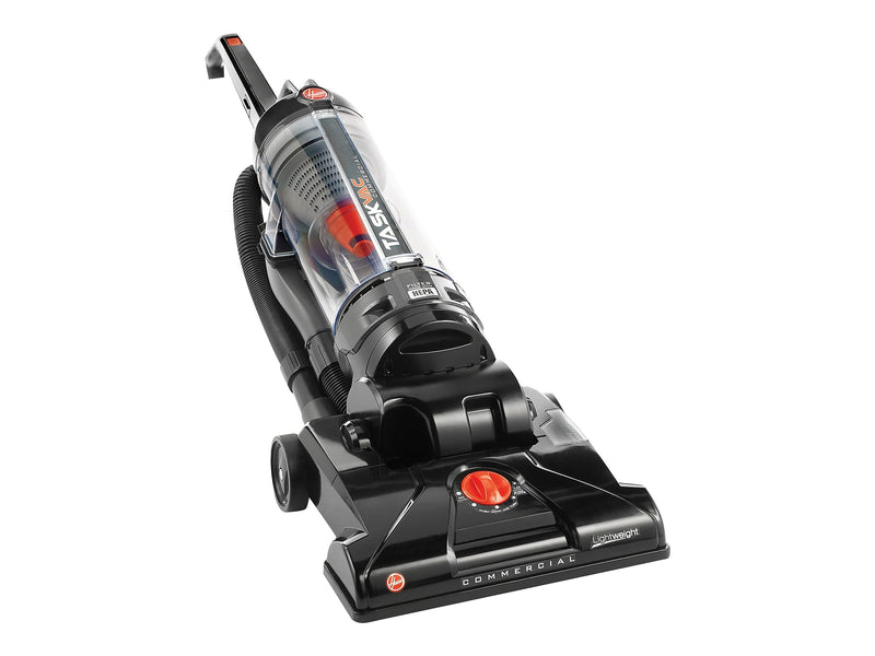 Hoover Commercial TaskVac Upright Vacuum, Bagless, Black (CH53010)
