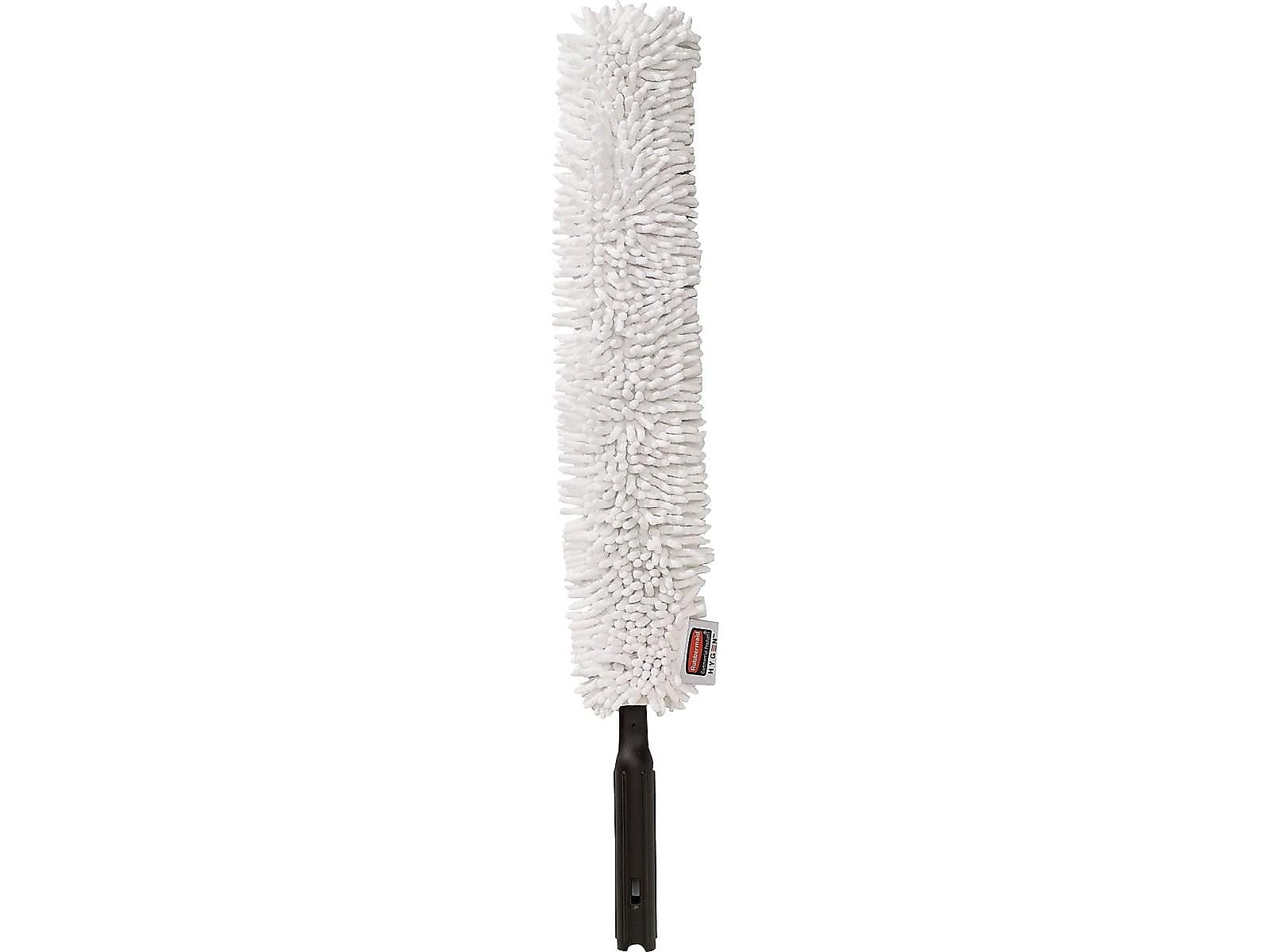 Rubbermaid Executive Series HYGEN Quick-Connect Flexi-Wand Microfiber Duster, White (FGQ85200WH00)