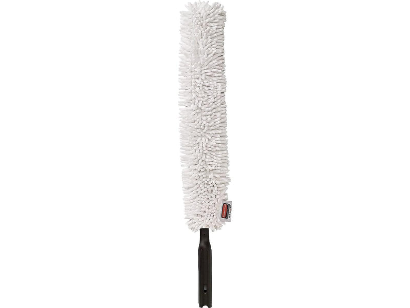 Rubbermaid Executive Series HYGEN Quick-Connect Flexi-Wand Microfiber Duster, White (FGQ85200WH00)