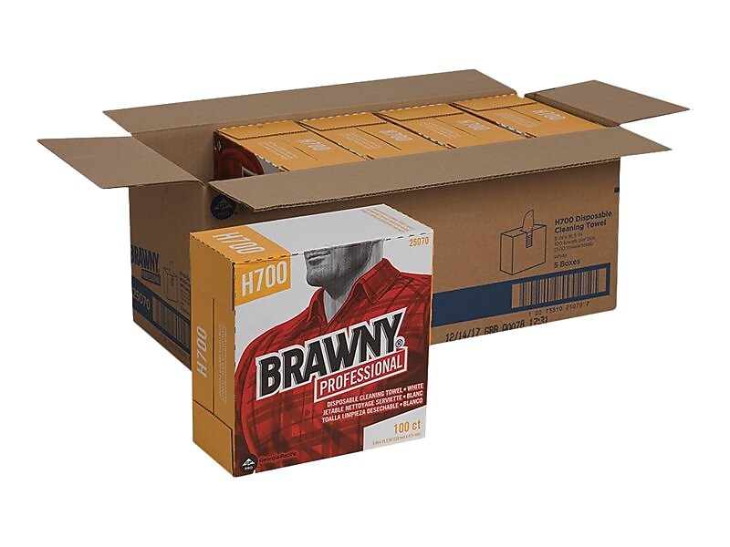 Brawny Professional Multifold Paper Towels, 1-ply (GPC25070CT)