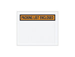 Packing List Envelopes, 4 1/2"H x 5 1/2"W, Orange Panel Face, "Packing List Enclosed", 1000/Carton (ENVPQ12)