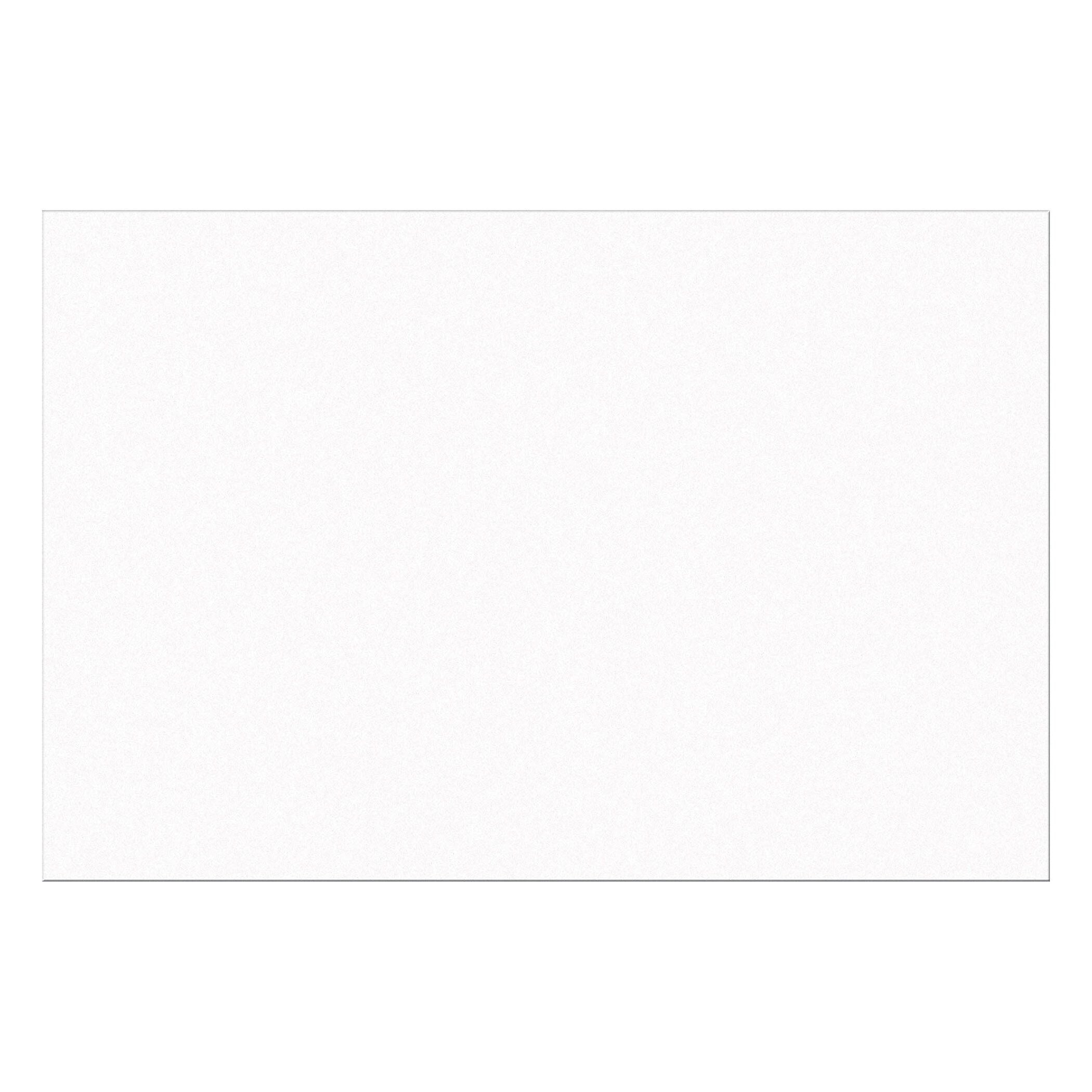 Prang (Formerly SunWorks) Construction Paper, 12" x 18", Bright White, 100 Sheets/Pack (PAC87008)