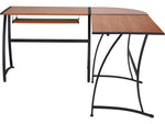 Staples Gillespie 62" W L-Shaped Computer Desk, Sonoma Cherry (ST28189-CC)