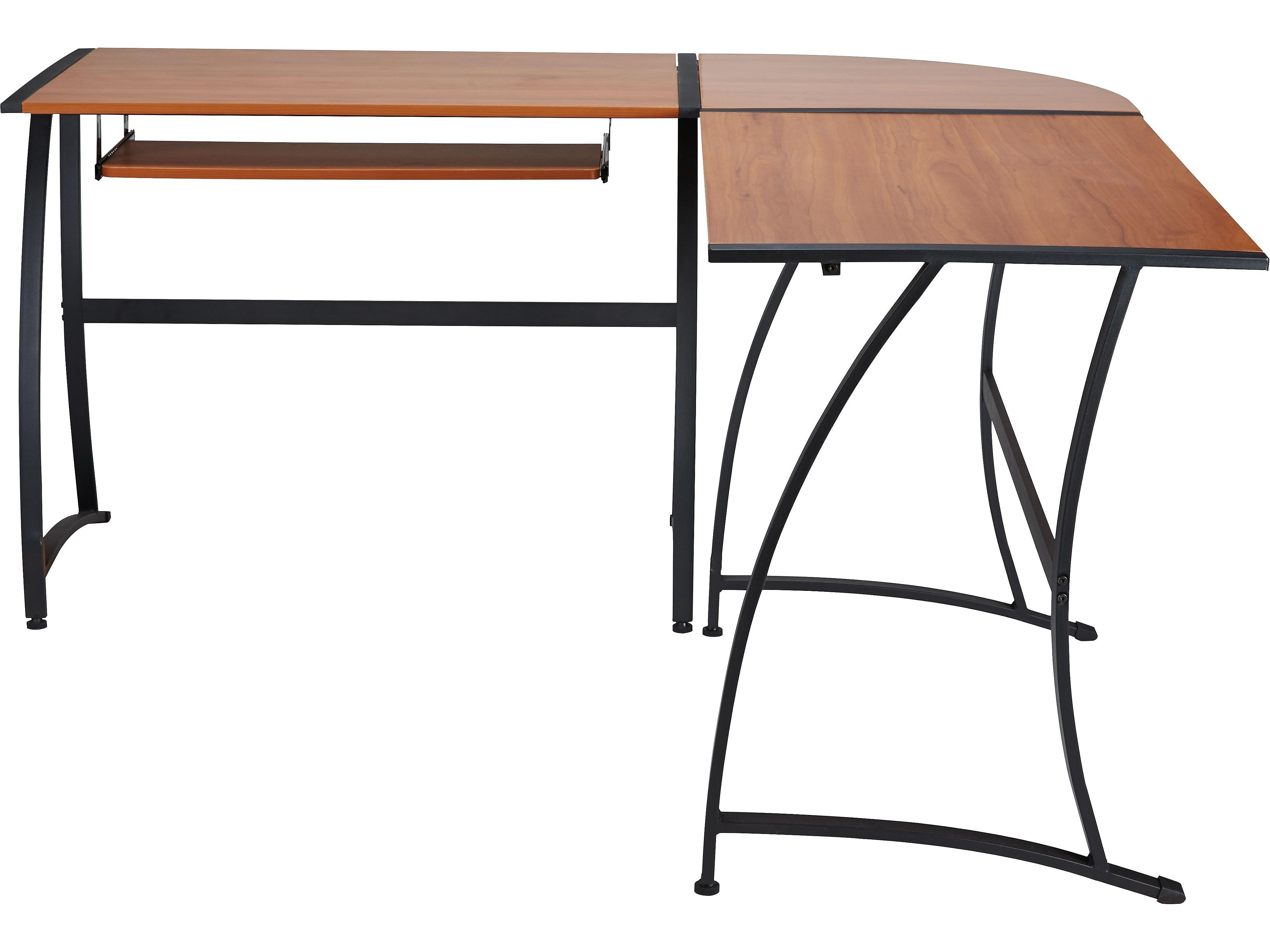 Staples Gillespie 62" W L-Shaped Computer Desk, Sonoma Cherry (ST28189-CC)