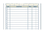 Adams 3-Part Carbonless Sales Orders, 7.19"L x 3.34"W, 50 Sets/Book (TC3705)
