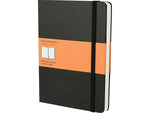 Moleskine Classic 1-Subject Professional Notebook, 7.5" x 10", Narrow Ruled, 96 Sheets, Black (323067)