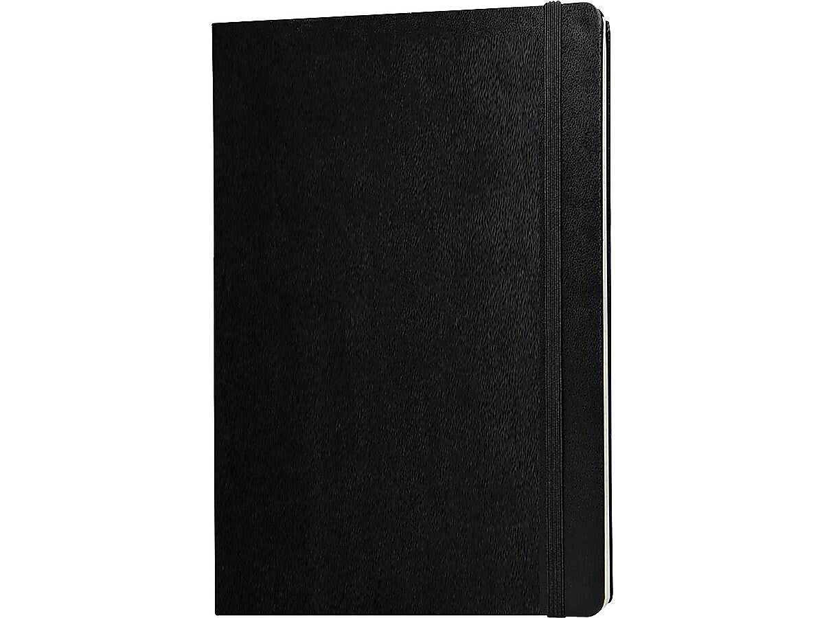 Moleskine Classic 1-Subject Professional Notebook, 7.5" x 10", Narrow Ruled, 96 Sheets, Black (323067)