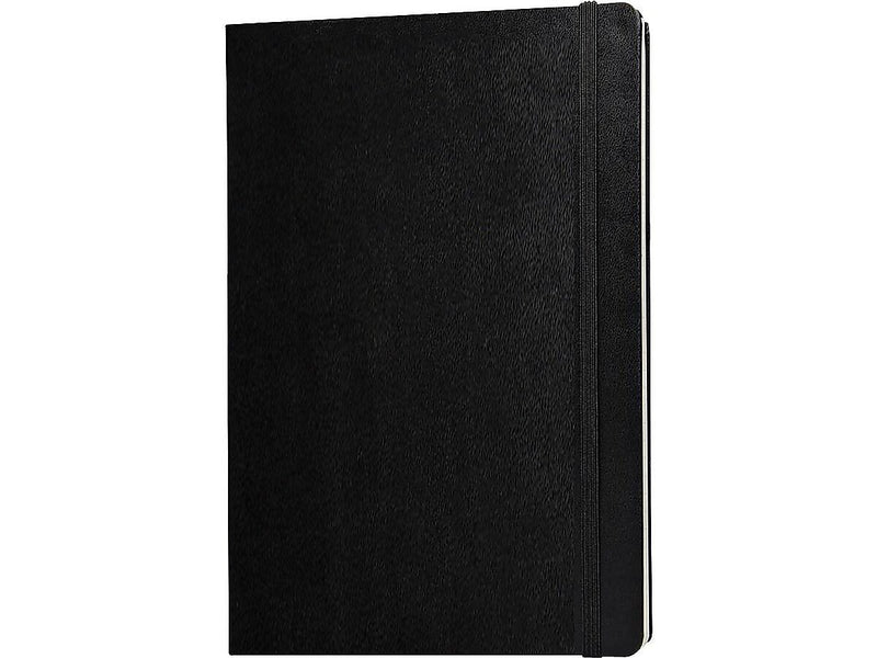 Moleskine Classic 1-Subject Professional Notebook, 7.5" x 10", Narrow Ruled, 96 Sheets, Black (323067)