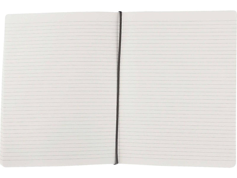 Moleskine Classic 1-Subject Professional Notebook, 7.5" x 10", Narrow Ruled, 96 Sheets, Black (323067)