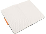 Moleskine Classic 1-Subject Professional Notebook, 7.5" x 10", Narrow Ruled, 96 Sheets, Black (323067)