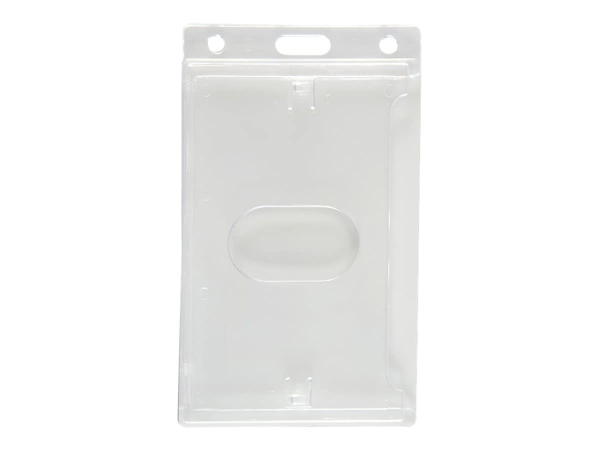 IDville ID Badge Holders, Clear, 50/Pack (134664931)