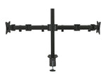 Mount-It! Dual Monitor Arms, Up To 27" Monitors, Black (MI-1752)