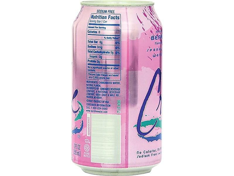 LaCroix Berry Sparkling Water, 12 oz., 24/Carton (NAV40156)